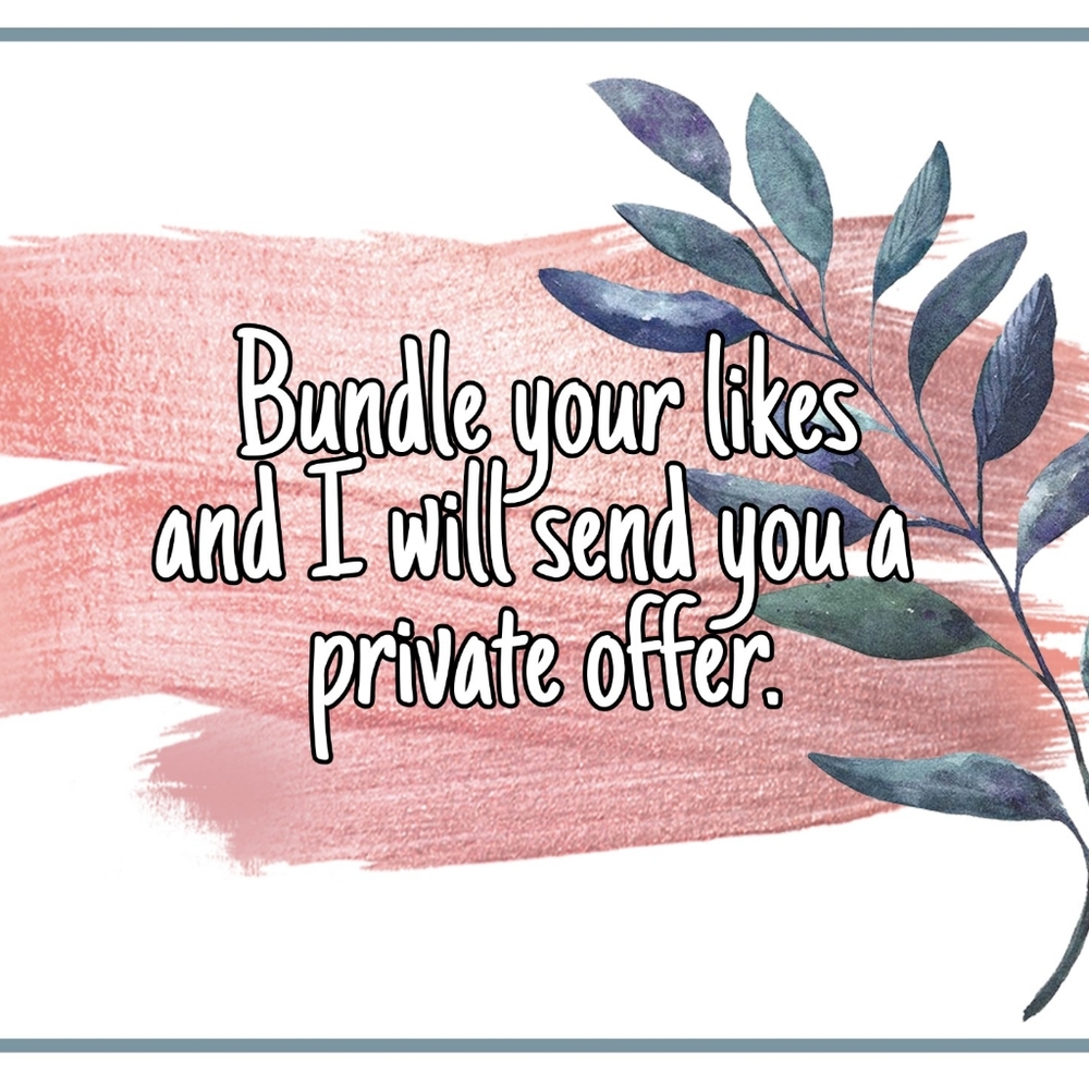 Bundle and save💲
